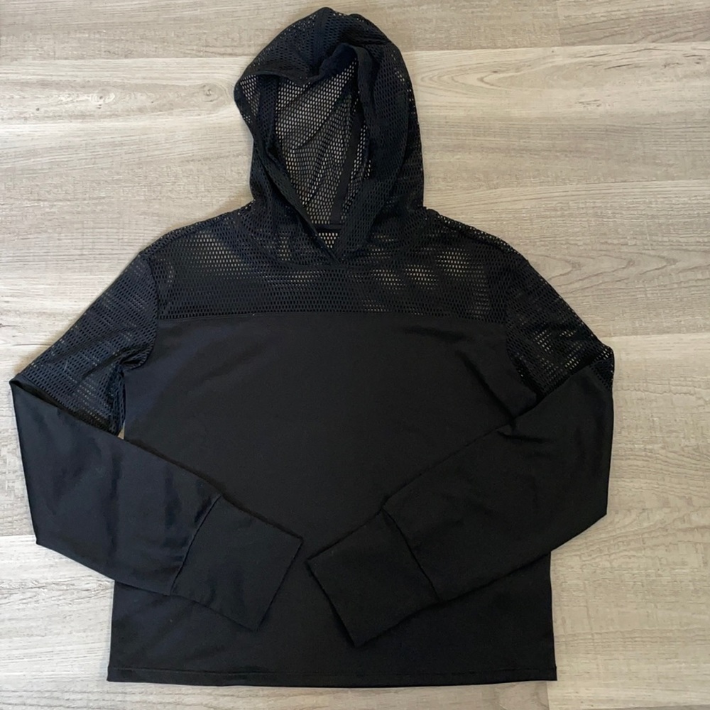 ZELLA MESH HOODIE